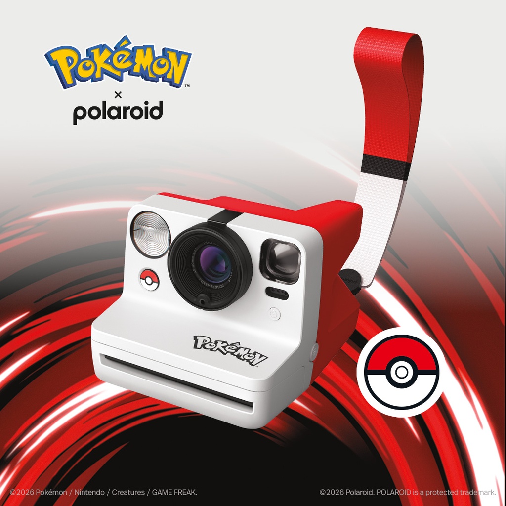 Polaroid Now Generation 3 - Pokemon Pokeball Edition