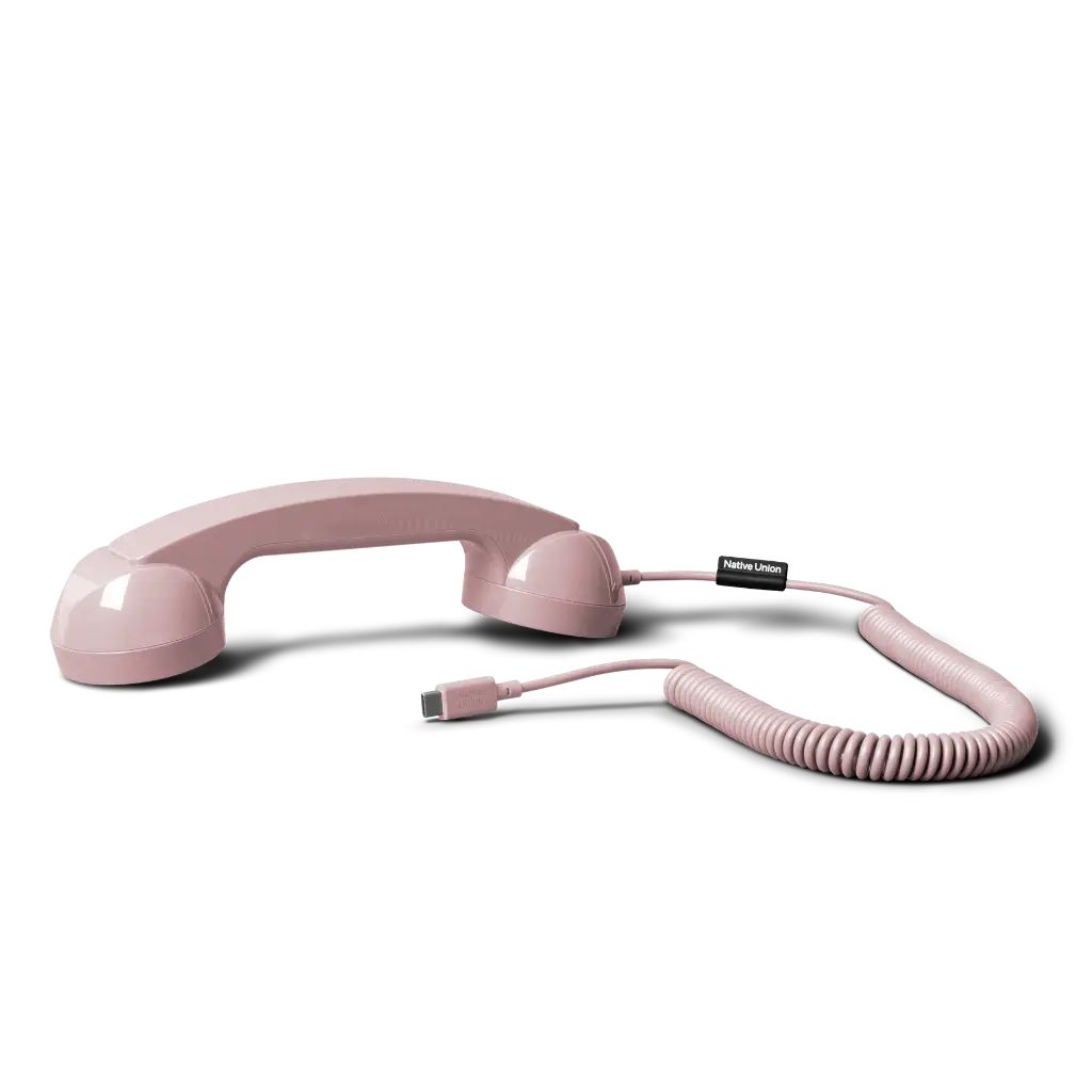 Native Union Pop Phone – Combiné Téléphone Rétro pour Smartphone – Candy