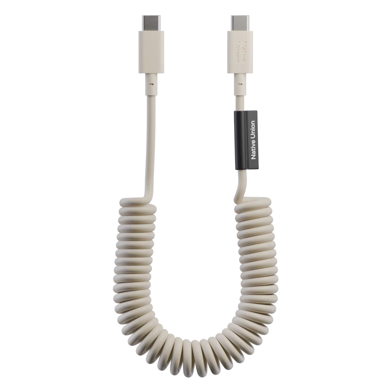 Native Union POP Cable 1,2 m – Câble USB-C vers USB-C 60W – Sandstone