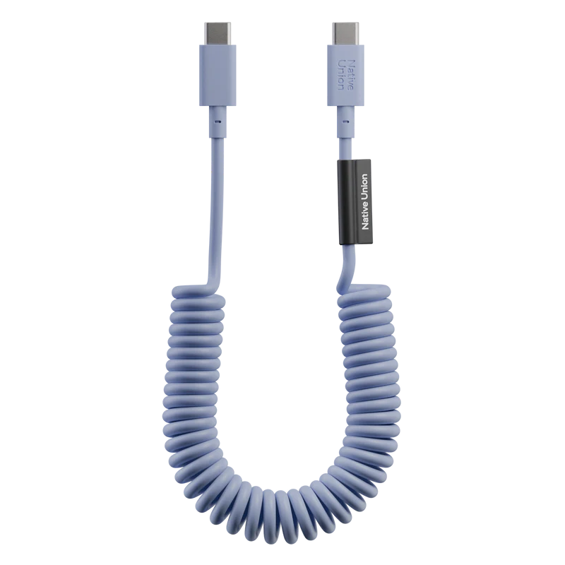 Native Union POP Cable 1,2 m – Câble USB-C vers USB-C 60W – Azur