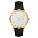 Khorshid Gold White/Black Vegan Leather Strap