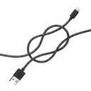 Câble Iphone Ghost Net 2.0 ♻ Black