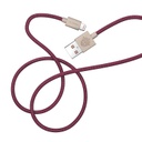 Câble Iphone Ghost Net 2.0 ♻ Plum