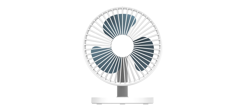 Desk Fan White