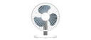 Desk Fan White