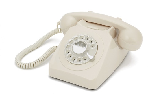 [GPO746RIVR] GPO   746 Rotary - Téléphone à Cadran Rotatif -  Ivory