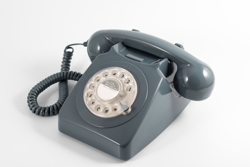 [GPO746RGRY] GPO   746 Rotary - Téléphone à Cadran Rotatif -   Grey