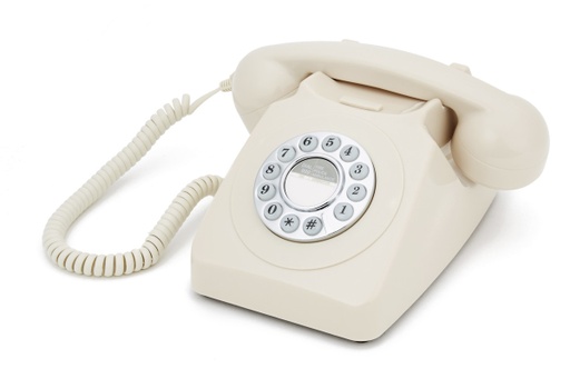 [GPO746PIVR] GPO  746 Push - Téléphone à Bouton Poussoir -   Ivory