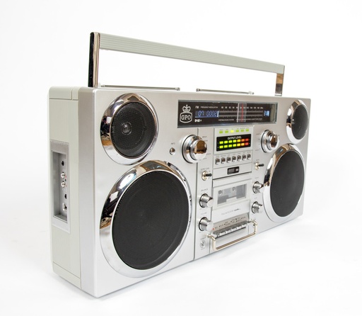 [GPOBROBSLV] GPO Brooklyn Boombox Silver