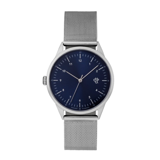 [14235AA] Nuno Silver/Navy