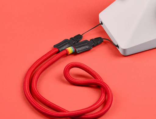 [006041] Polaroid Camera Strap Round - Red