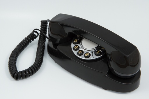 [GPOAUDPBLK] GPO  Audrey  - Téléphone à Bouton Poussoir - Black 