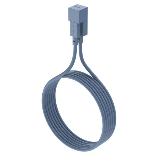 [C1-USB-C89-17-BL] Câble 1 USB A vers Lightning 1.8 m Ocean Blue