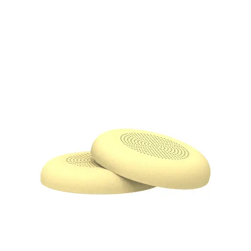 [KFLK26EC] aHEAD 2 Ear Cushions - Soft Yellow
