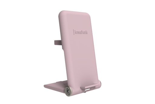 [KFKE113] Kreafunk - Chargeurs Sans Fil 3 en 1 - reCHARGE+ Dusty Rose - 20W