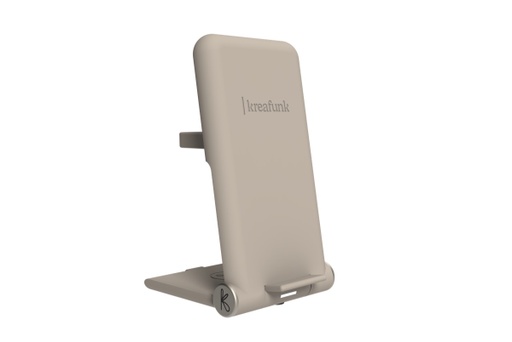 [KFKE119] Kreafunk - Chargeurs Sans Fil 3 en 1 - reCHARGE+ Ivory Sand - 20W