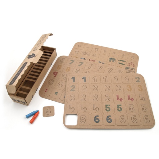 [TK-0005] Cartes Numéro En Carton