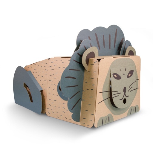 [TK-0008] La Cabane Lion En Carton