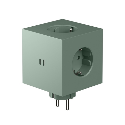 [SQ2-SKFC30-WMOG] Square 2 avec 2 port USB-C 30W Vert