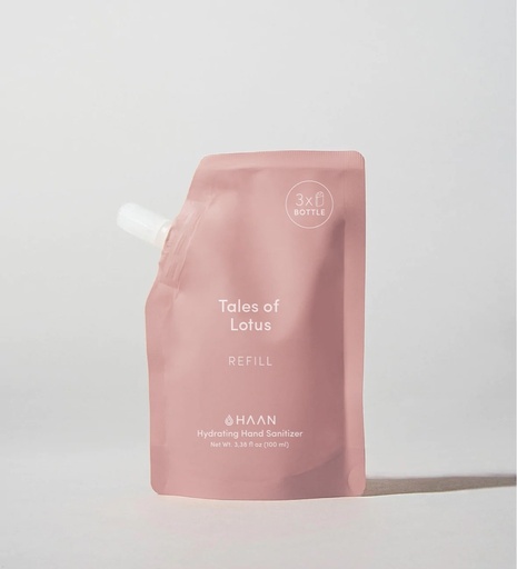 [P100SAOTCSTDTL] Pouch 100ml Sanitizer Tales of Lotus