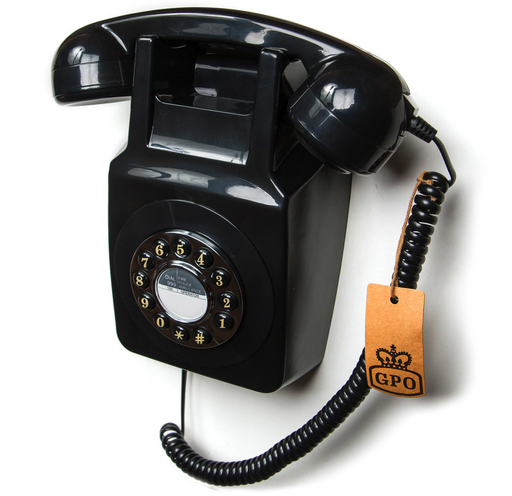 GPO  746 Wall - Téléphone à Bouton Poussoir -  SIP  - Black