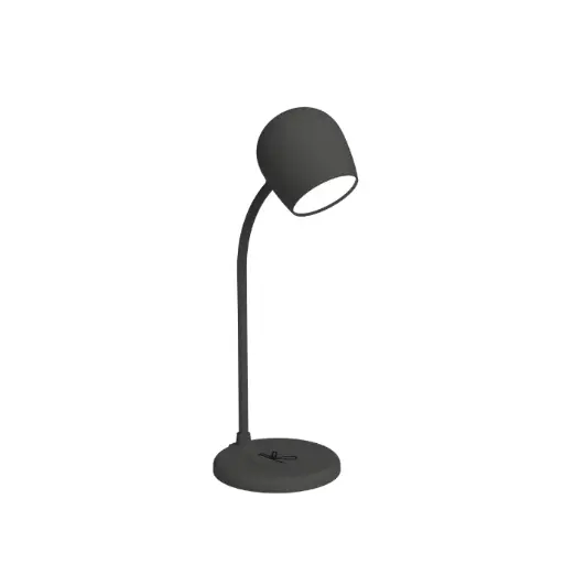 [KFEW02] Kreafunk – Lampes -  Enceintes Bluetooth - Chargeurs Sans Fil - Ellie - Black - 150 Lumen