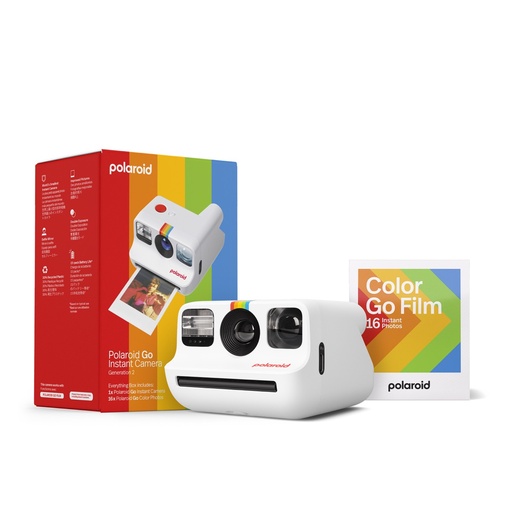 [6282] Go Gen 2- Blanc + Pack de films couleur (16 photos)