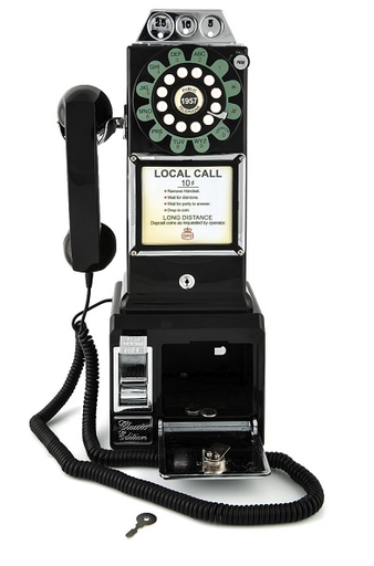 [GPODINPBLK] GPO Diner Phone 1930 BLACK
