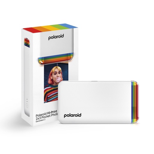 [9128] Imprimante photo de poche Hi Print 2x3 – Gen 2 – Blanc