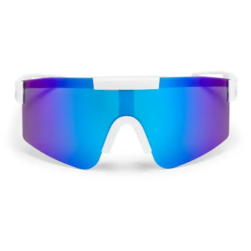 [16133NF] Luca White / Blue Mirror