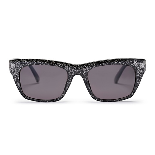 [16132YC] Guelas Stitch N Stones Black Glitter / Black