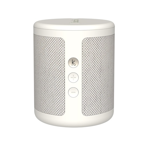 [KFFU01] Kreafunk - Enceintes Bluetooth - Radio - Dabbie - Soft White - 6W