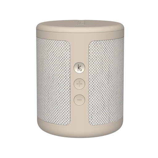 [KFFU09] Kreafunk - Enceintes Bluetooth - Radio - Dabbie - Ivory Sand - 6W