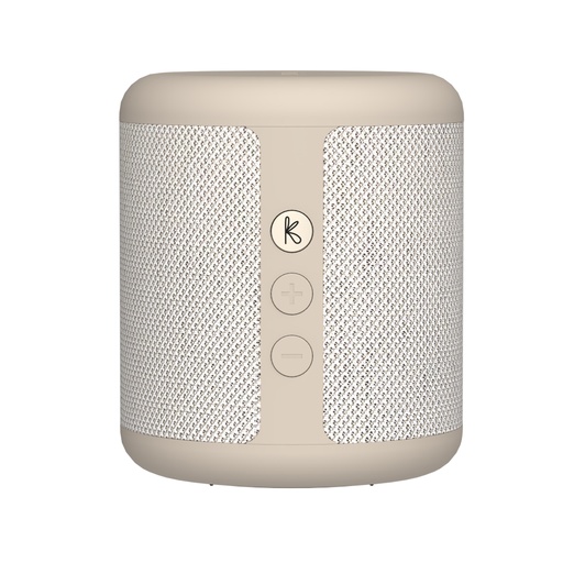 [KFRX19] Kreafunk - Enceintes Bluetooth - Karl - Ivory Sand - 15W