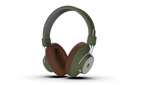 [KFLK18QI] Kreafunk - Casques Audio - Bluetooth Sans Fil - ANC & IPX4 - aBEAT QI - Green