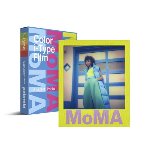 [6564] Polaroid Film Couleur pour i-Type - Édition Moma - 8 Photos 