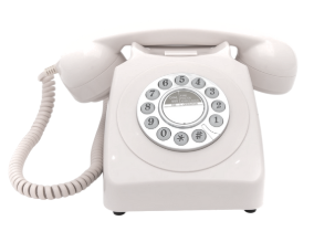 [GPO746PWHI] GPO  746 Push - Téléphone à Bouton Poussoir -   White