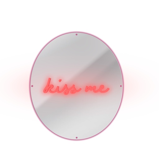 [CS006KM] CANDYSHOCK MIRROR LED KISS ME