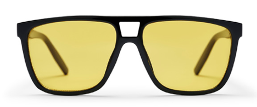 [16134JE] SILJAN BLACK / LIGHT YELLOW