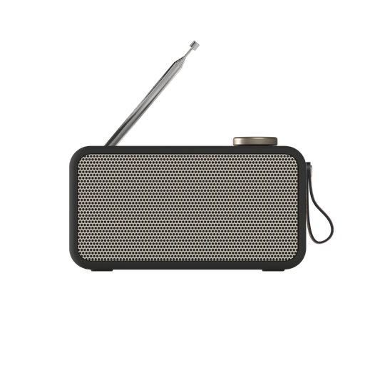 [KFFU12] Kreafunk - Enceintes Bluetooth - Radio - Réveil - aTUNE 2 - Black - 15W