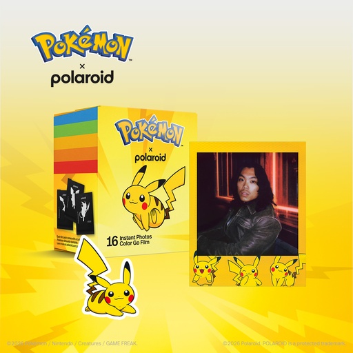 [6657] Color film for Go - Pokémon Pikachu Edition – Double Pack