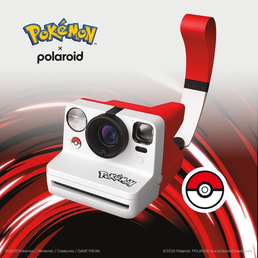 [9210] Polaroid Now Generation 3 - Pokemon Pokeball Edition