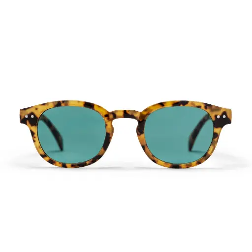 [16135JA] CARRO Leopard / Turquoise