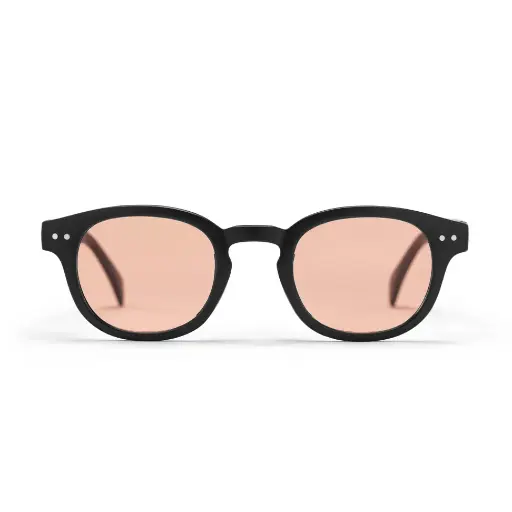[16135JB] CARRO Matte Black / Light Orange
