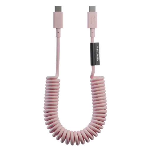 [POP-C-CDY] Native Union POP Cable 1,2 m – Câble USB-C vers USB-C 60W – Candy