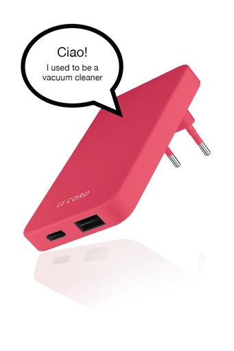 [ALL-216-2116] Recharger Plug Dual Coral