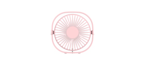 [QU008PK] Mini Desk Fan Pink
