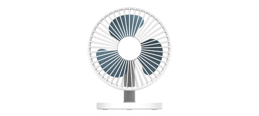 [QU006PK] Desk Fan White
